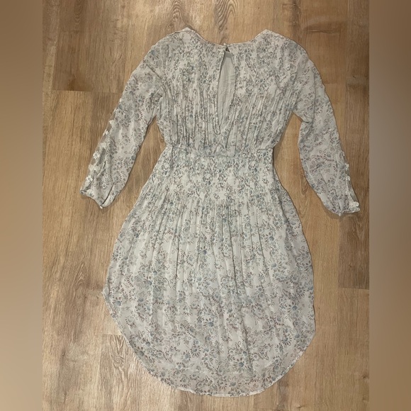 Free People Charlotte Floral Chiffon Midi Dress - Picture 9 of 12